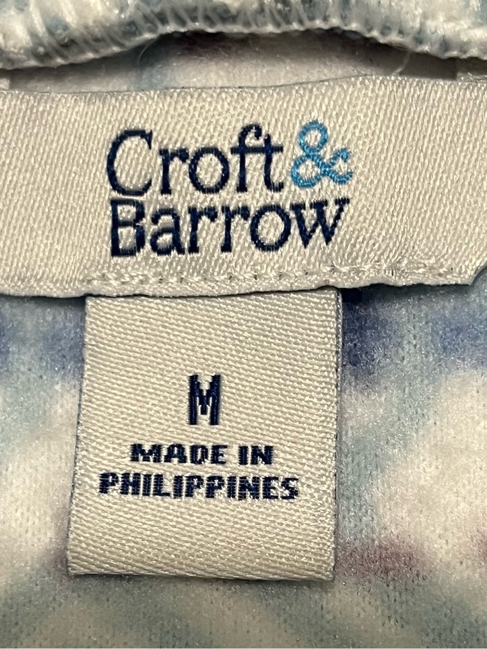 Croft & Barrow Aztec SOFT Fleece Mock Neck Pullover Sweater M - Picture 4 of 7